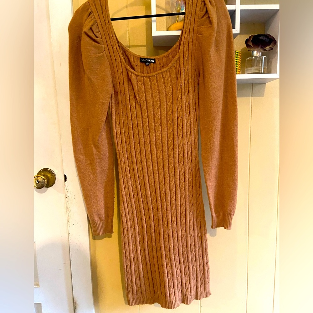 Sweater Dress - Fashion Nova - Size Large